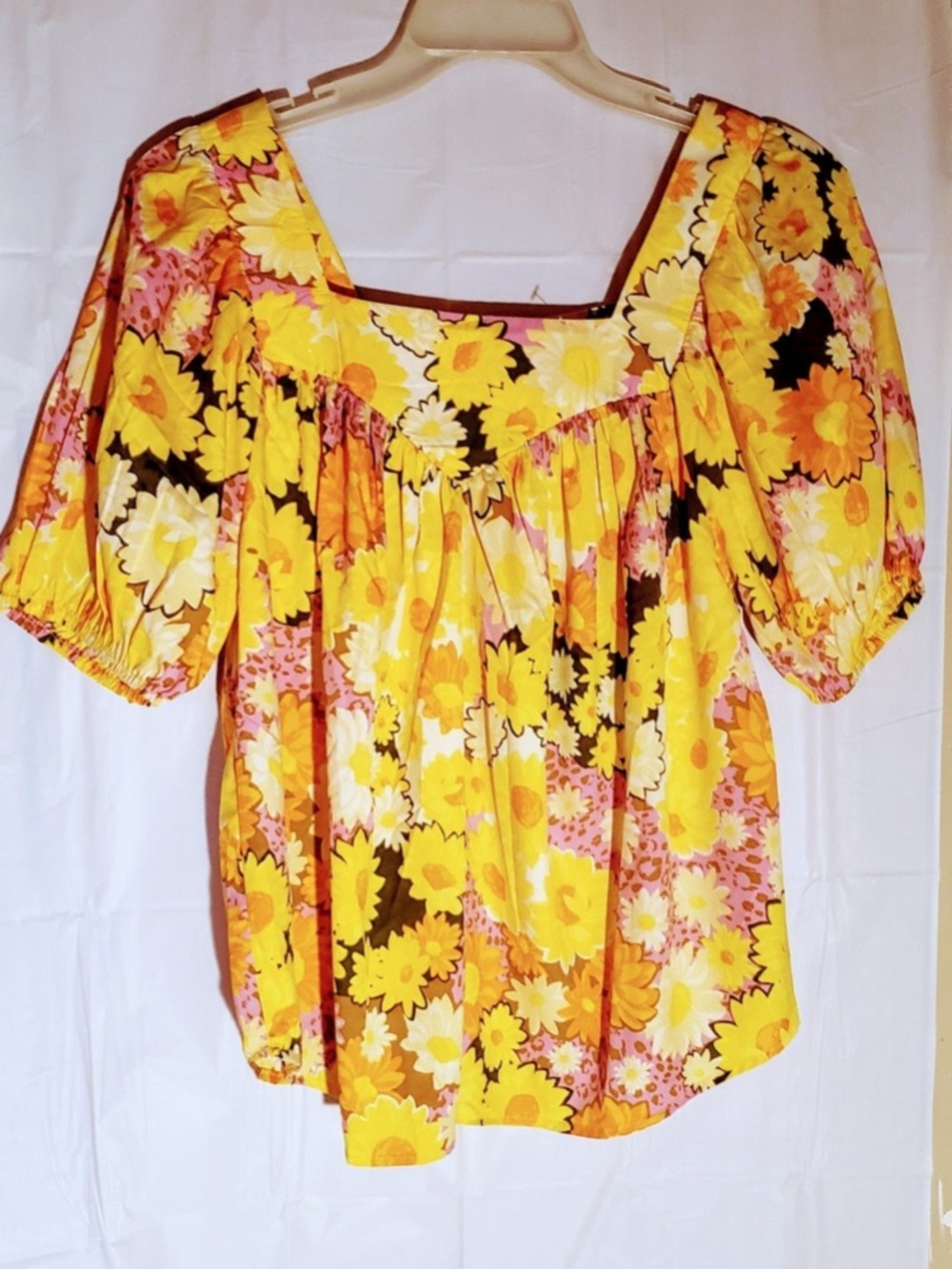 Live 4 Truth Floral Peasant Top - Women's Summer Blouse Size 1X